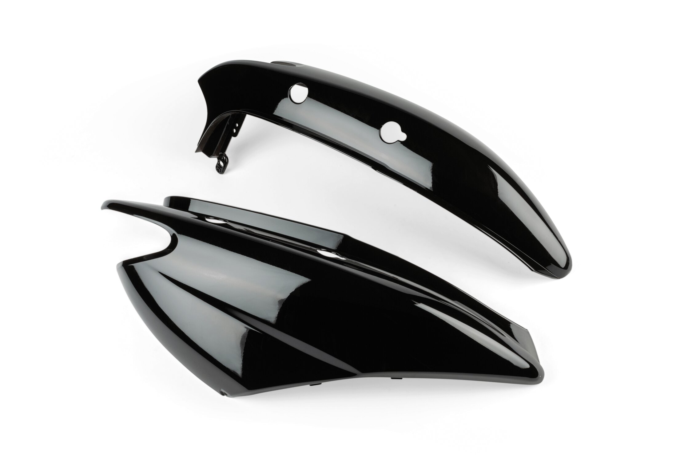 Image of Heckverkleidungen Yamaha Neo's 2008-2014 Schwarz x2