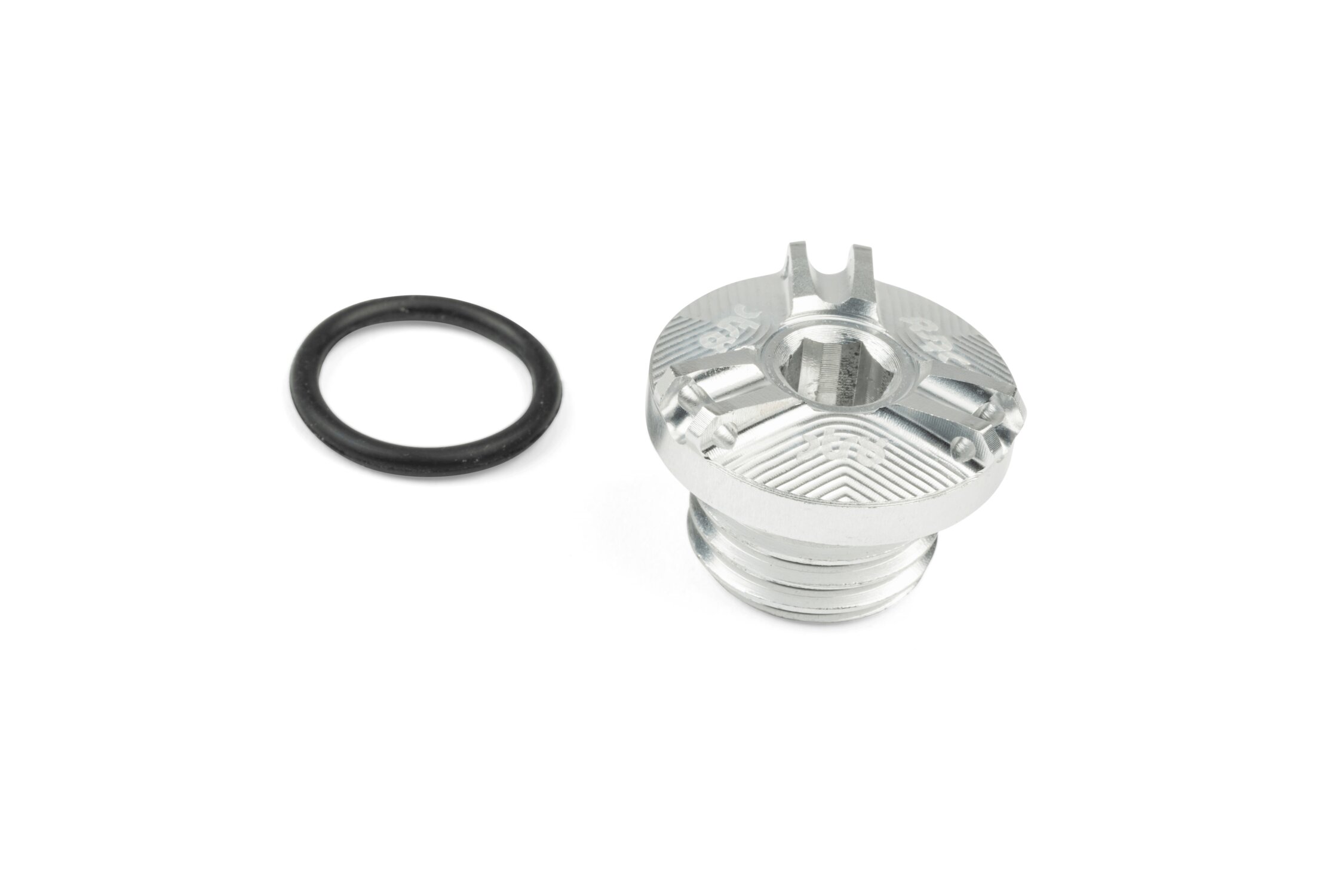 Image of Öleinfüllschraube Str8 Derbi silber