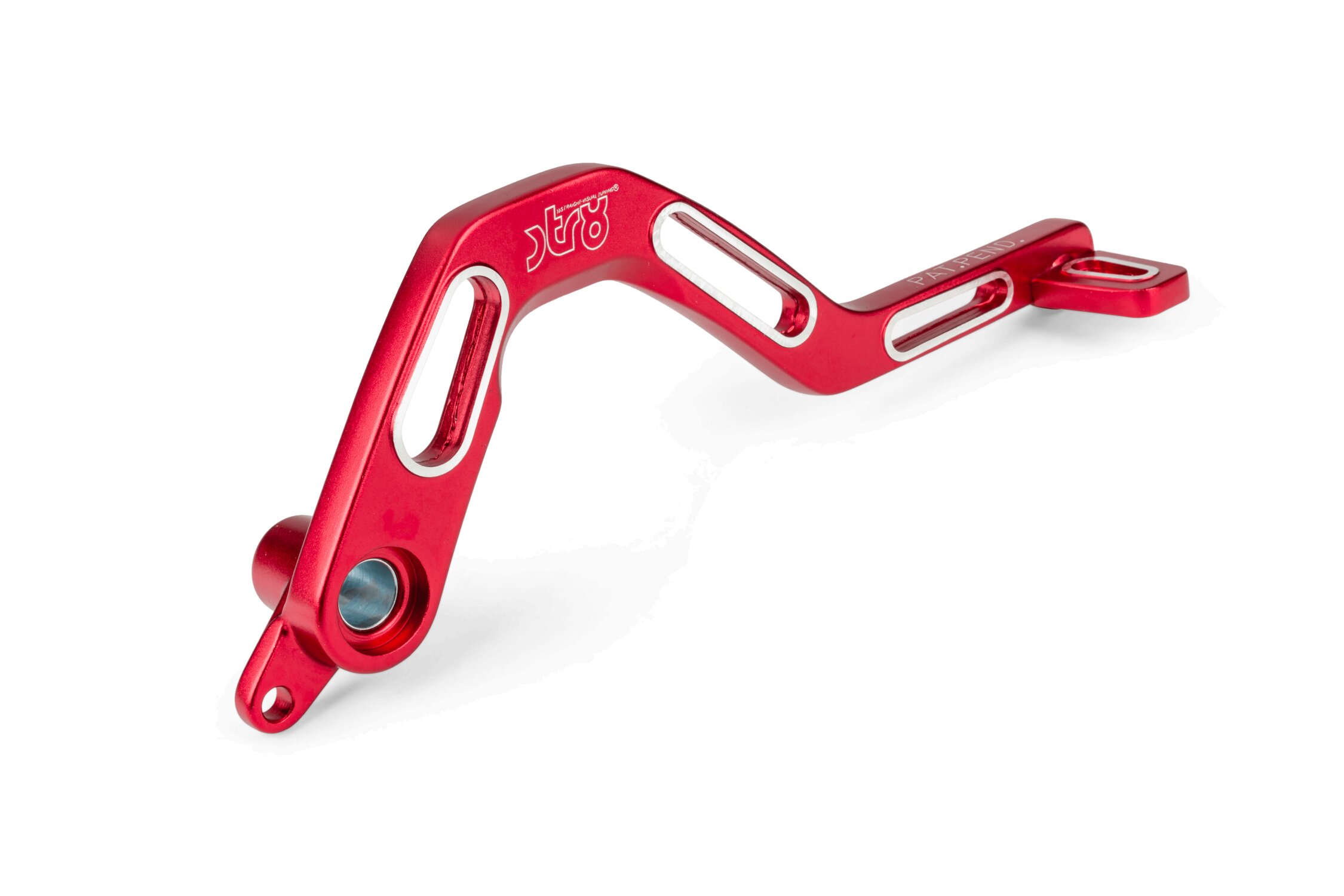Image of Bremspedal STR8 Lighty Derbi Rot