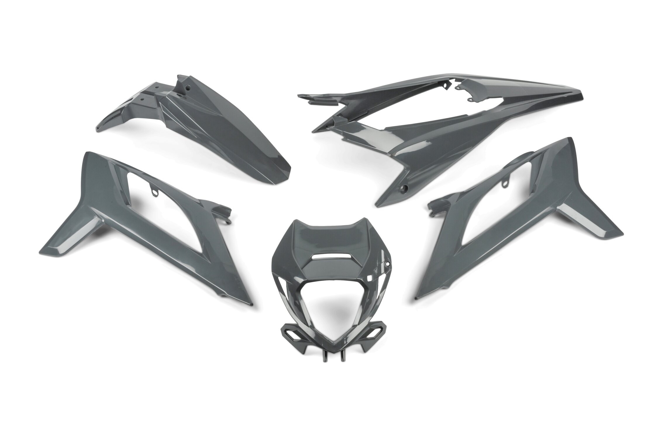 Image of Plastik Kit STR8 5 Teile Beta RR 2021 Grau