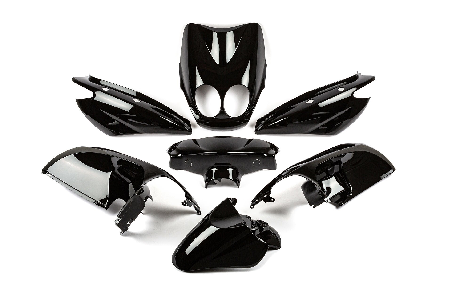 Image of Verkleidungskit 7 Teile schwarz Yamaha Neos 2008 - 2011
