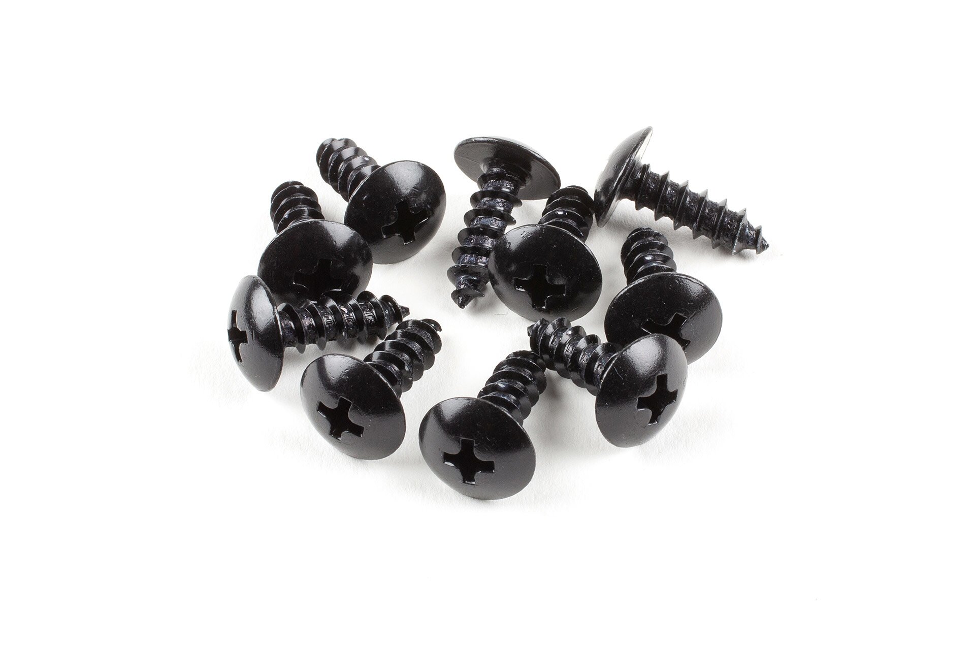 Image of Verkleidungsschrauben Set M5x12 Alu schwarz (x 10)