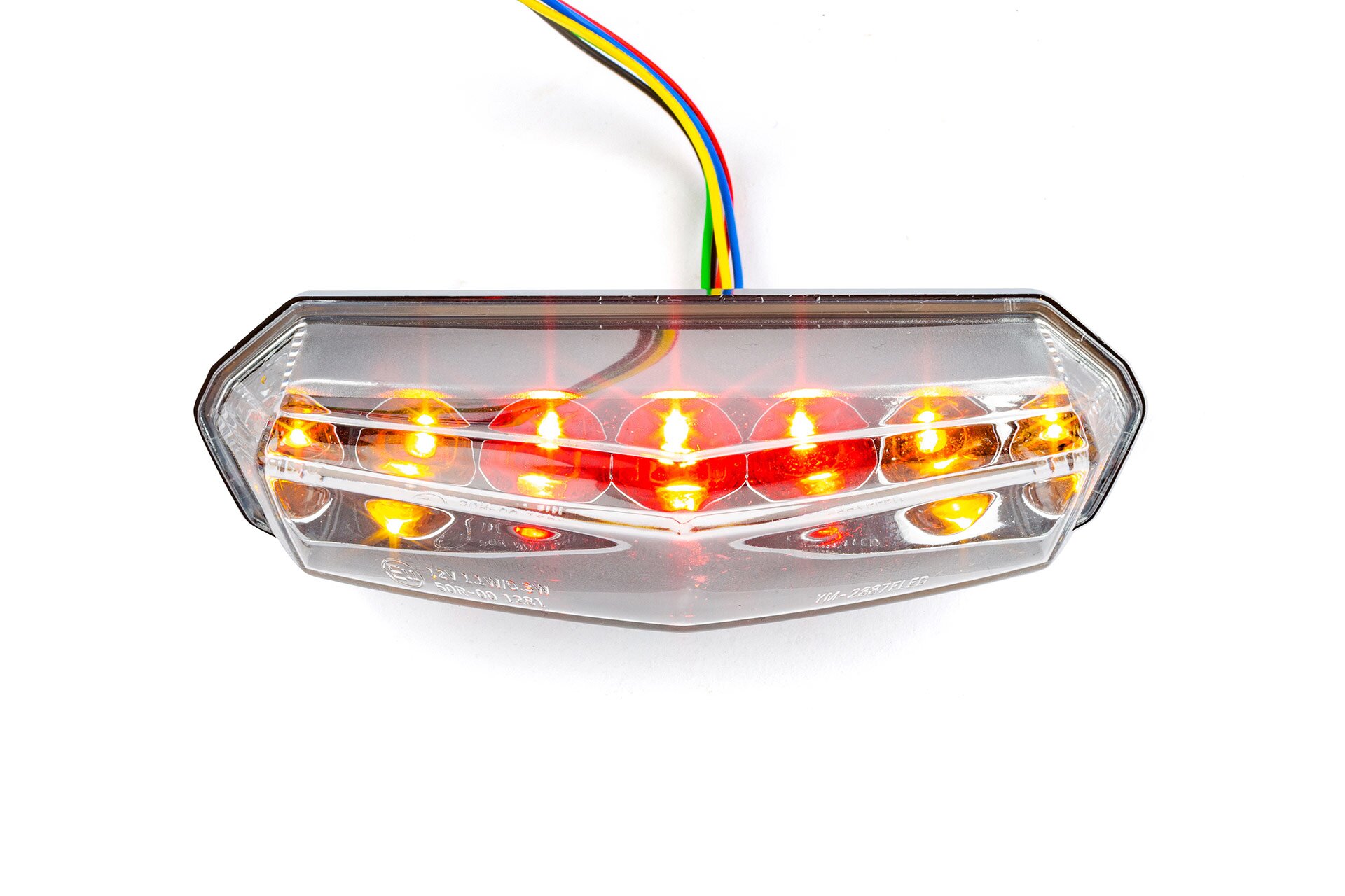 Image of Rücklicht m. Blinker Lexus Klarglas LED Derbi DRD / X-Race