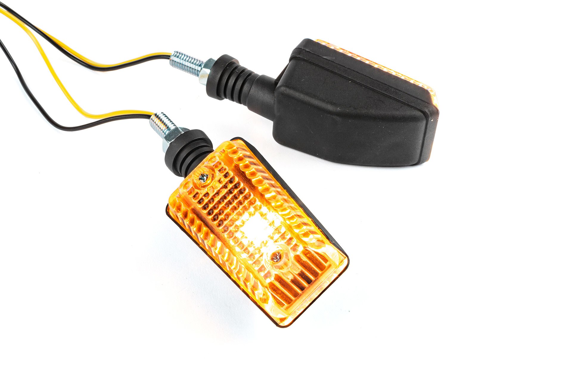 Image of Blinker Mini Rectangle V2 12V - 10W schwarz / weiß