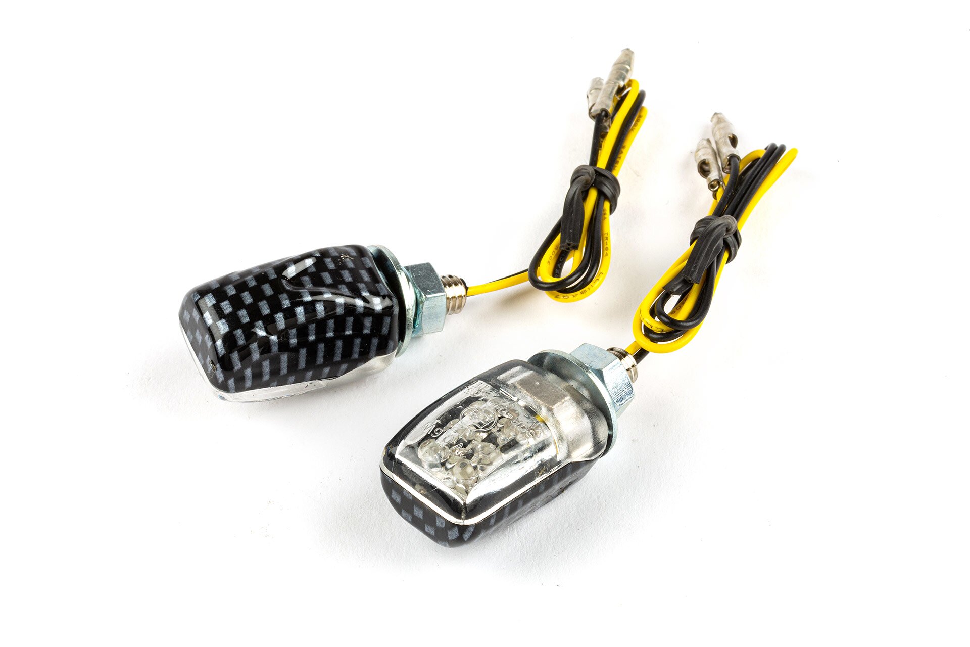 Image of Blinker LED Micro 6 LEDs carbon / weiß