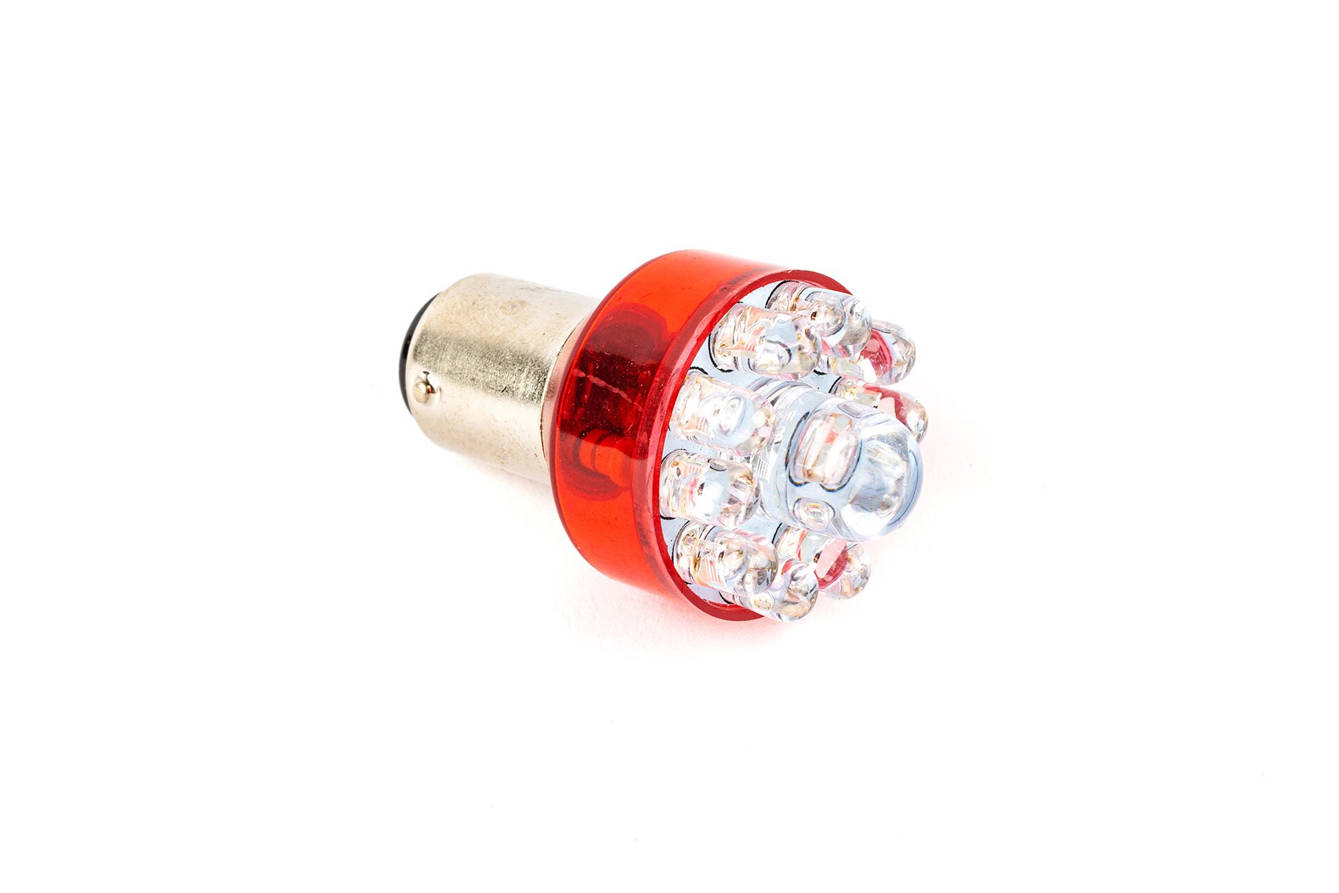 Image of Birne LED Rück- / Bremslicht 12V - 21/5W BAY15D rot