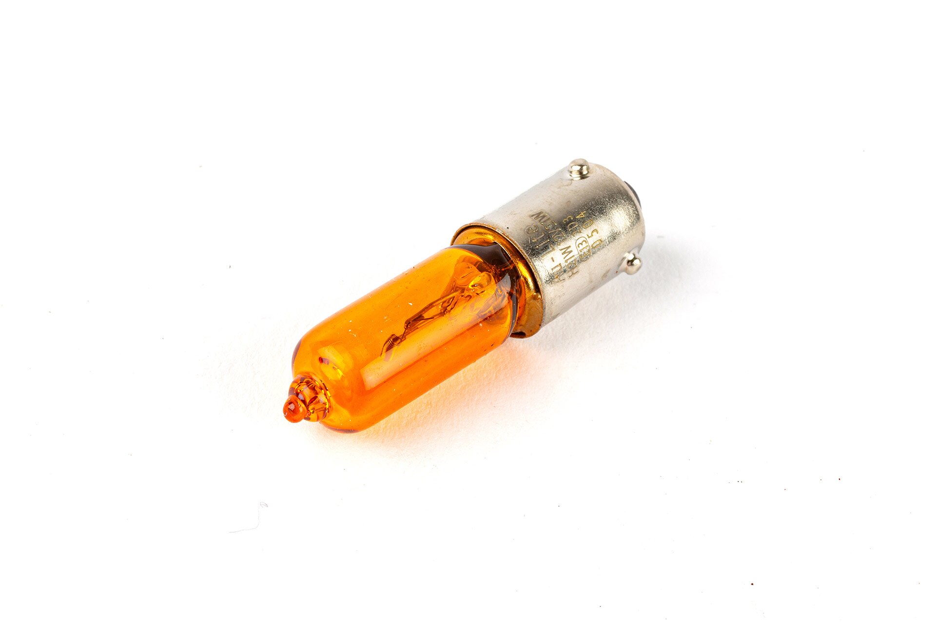 Image of Birne 12V - 21W H21 BAY9S versetzt orange