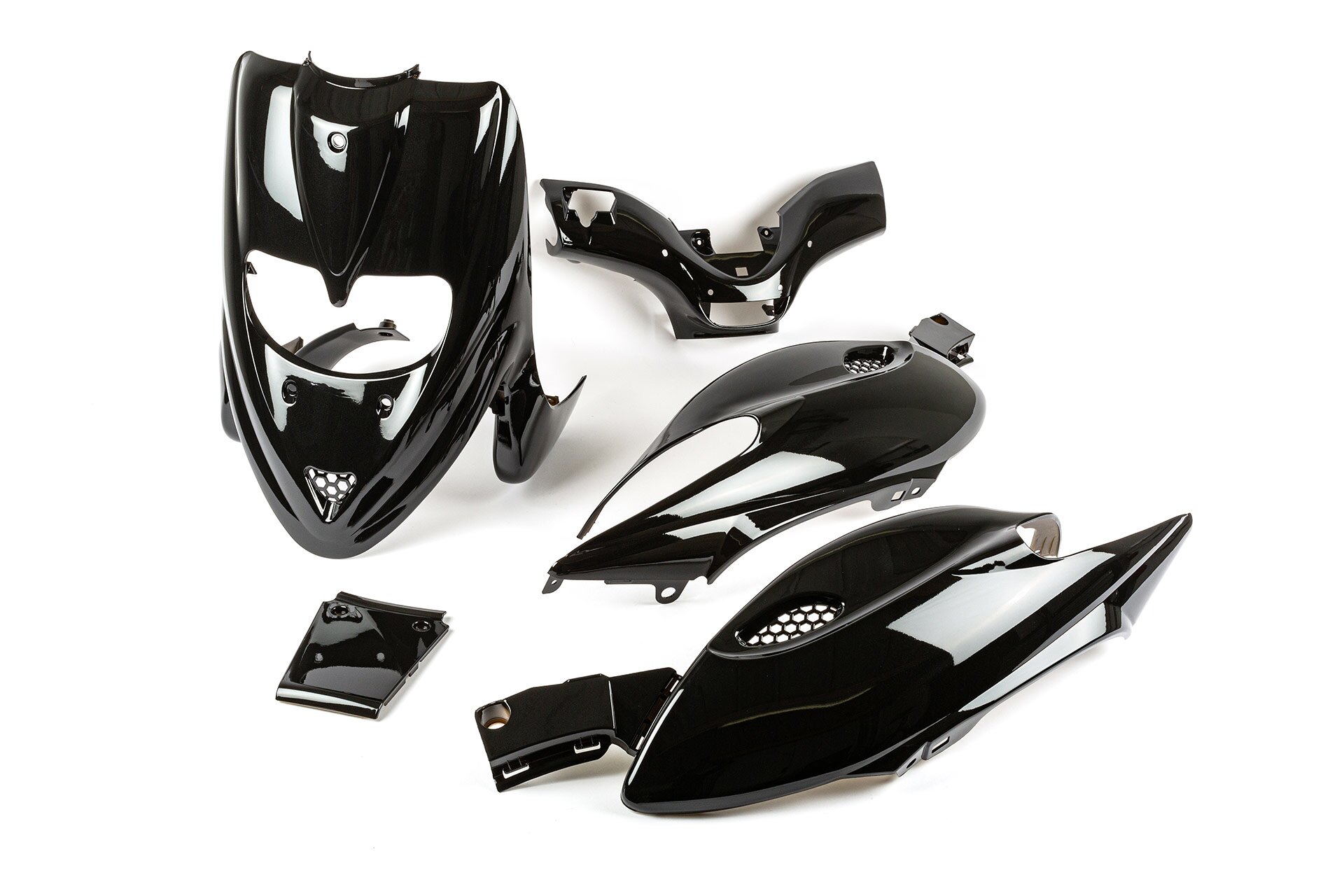 Image of Verkleidungskit 5 Teile schwarz Gilera Stalker
