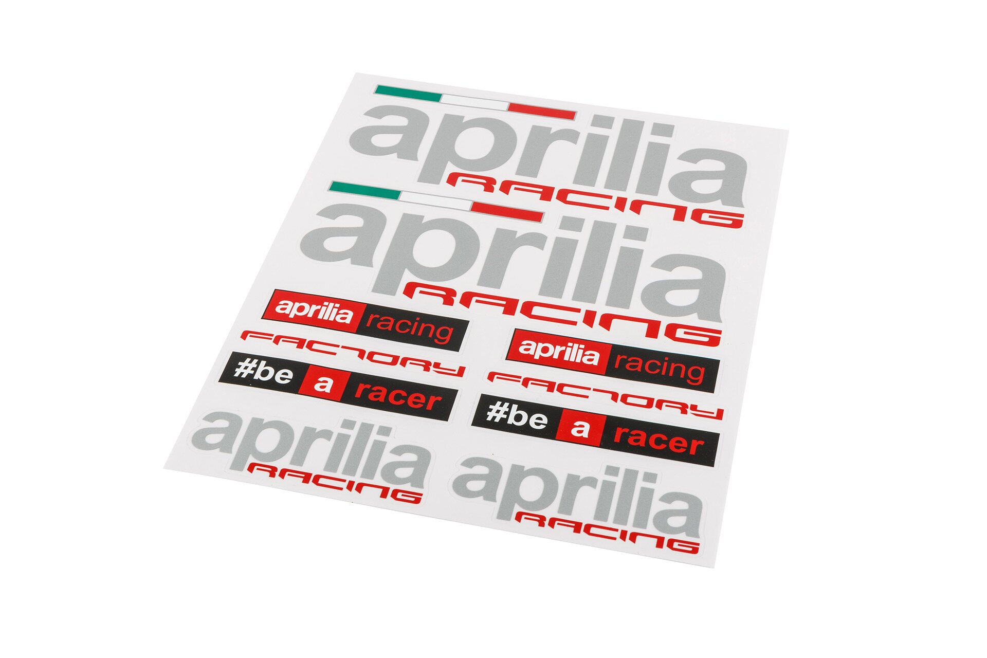 Image of Aufkleber Bogen Aprilia Racing 25x20cm