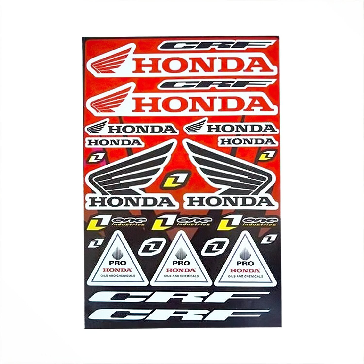 Image of Aufkleber Bogen Honda CRF