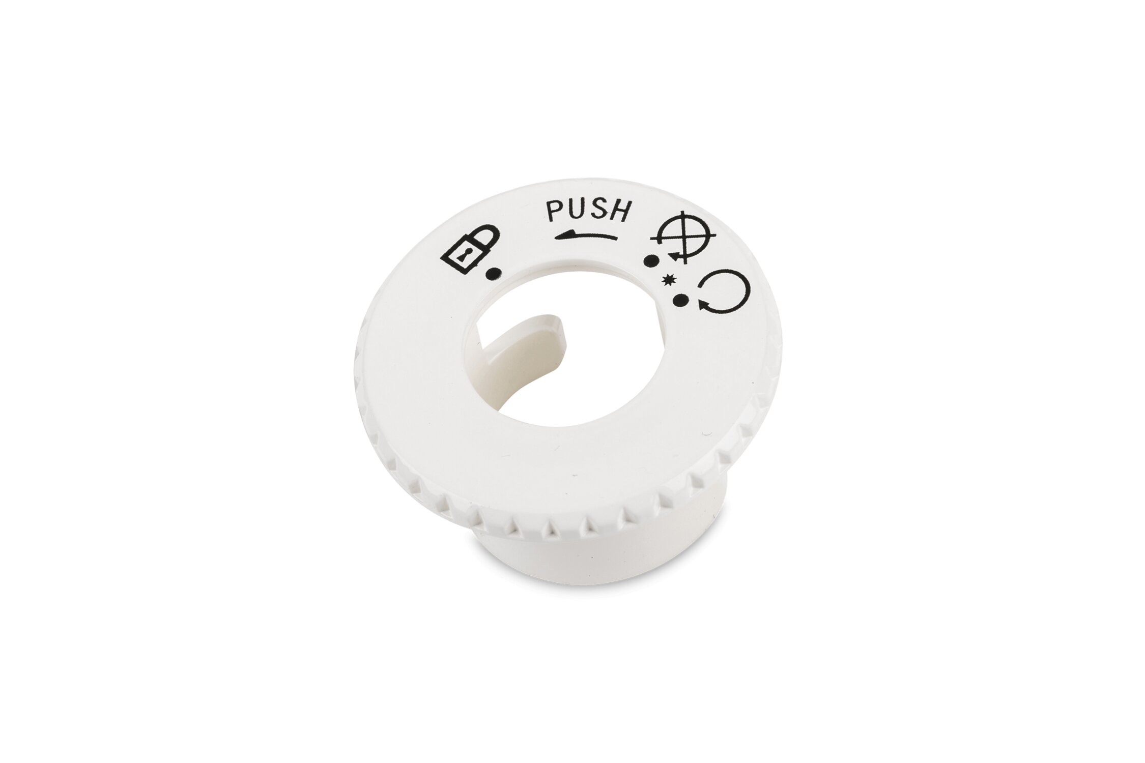 Image of Dekokappe Zündschloss Yamaha BW's vor 2004 / Slider / Spy weiß
