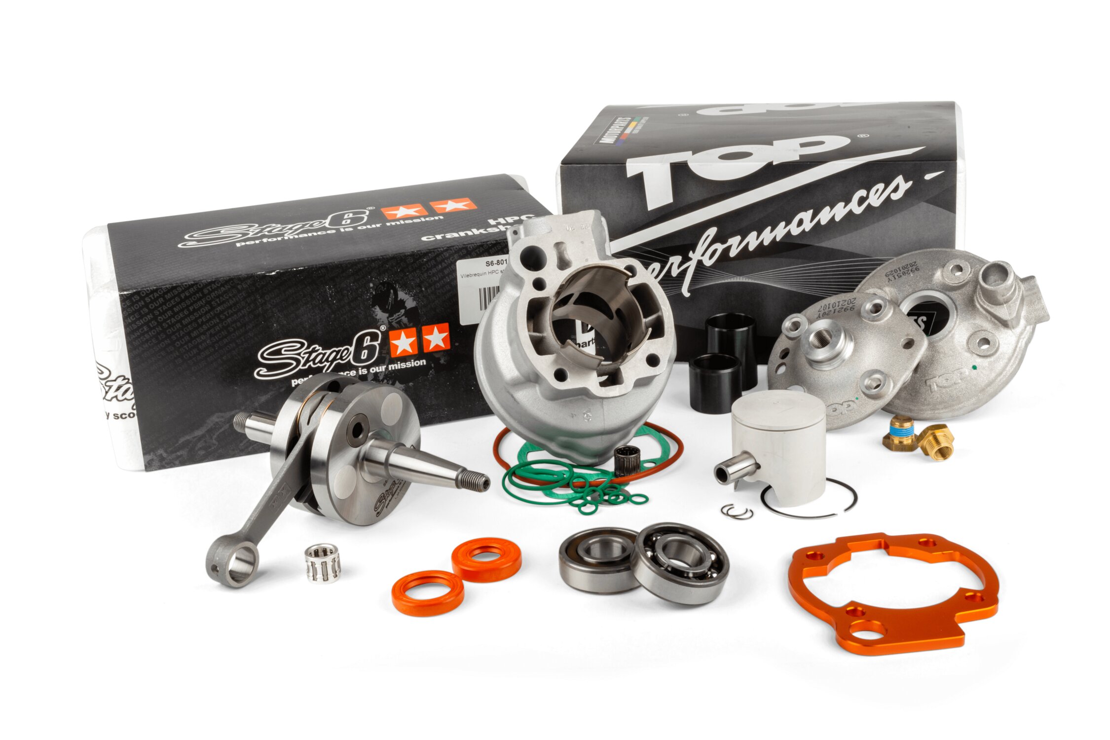 Image of Motorpack Top Performances 88ccm Aluzylinder + Kurbelwelle 45mm Hub Minarelli AM6