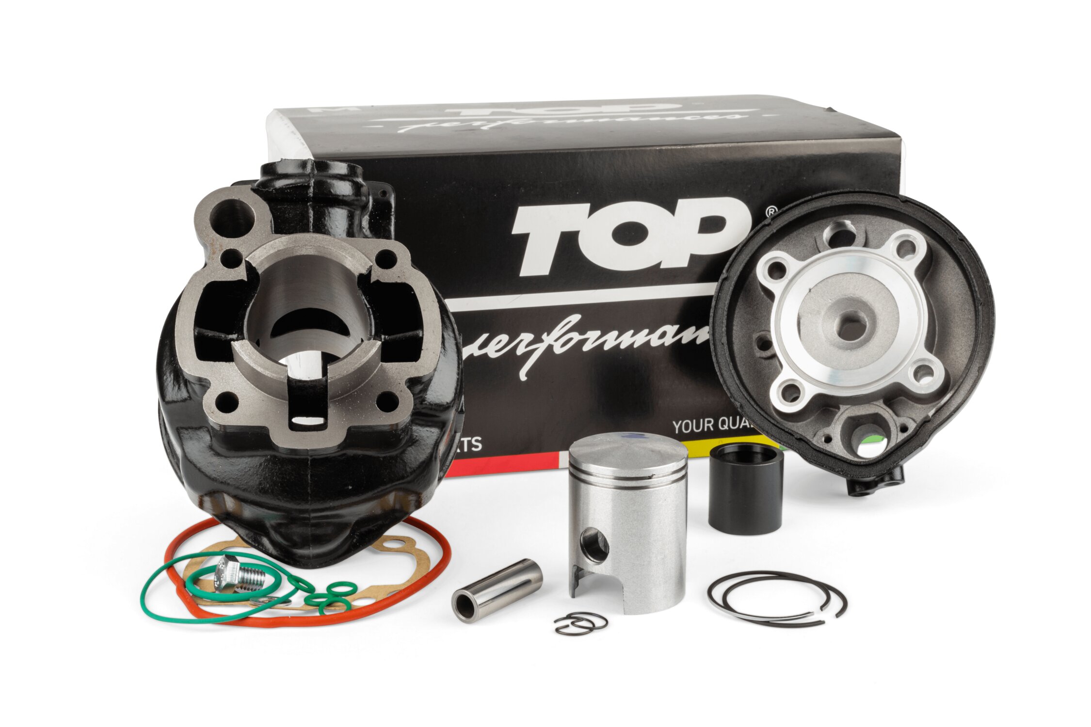Image of Zylinder Kit Top Performances Black Trophy 50ccm AM6