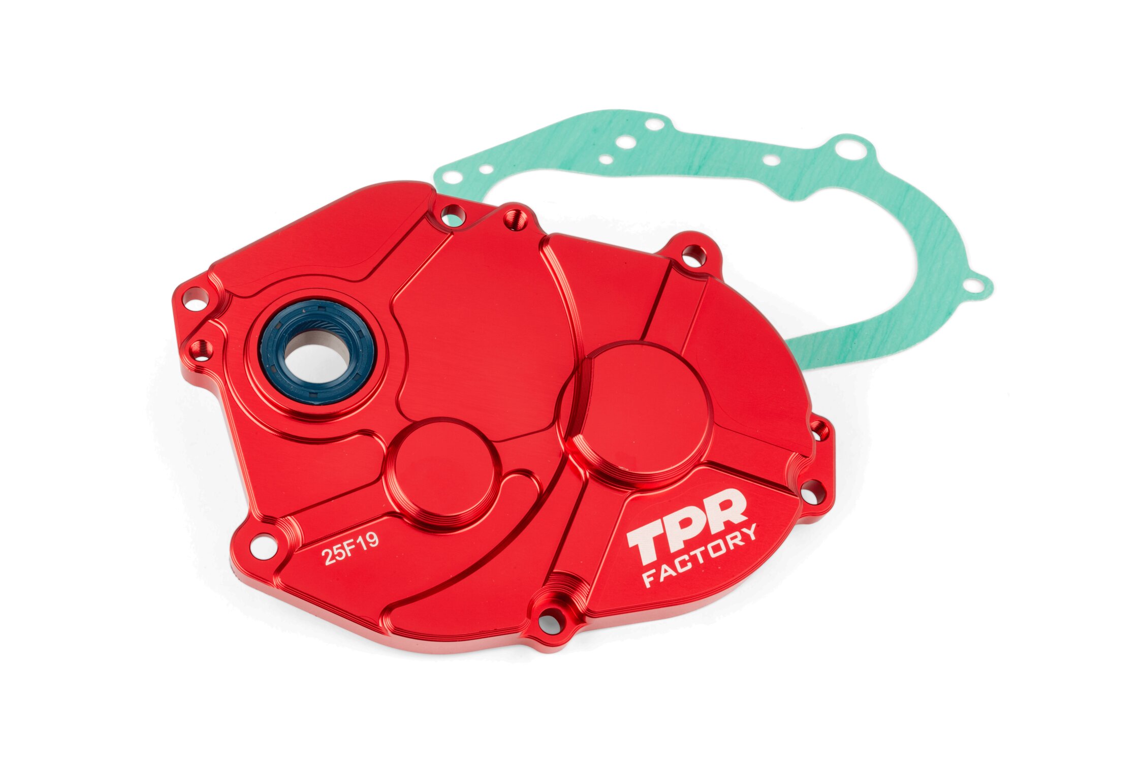 Image of Getriebedeckel TPR Factory Alu CNC rot Minarelli