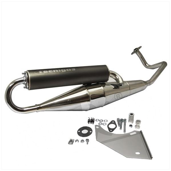 Image of Auspuff Tecnigas Next-R Chrom GY6 50ccm 4T