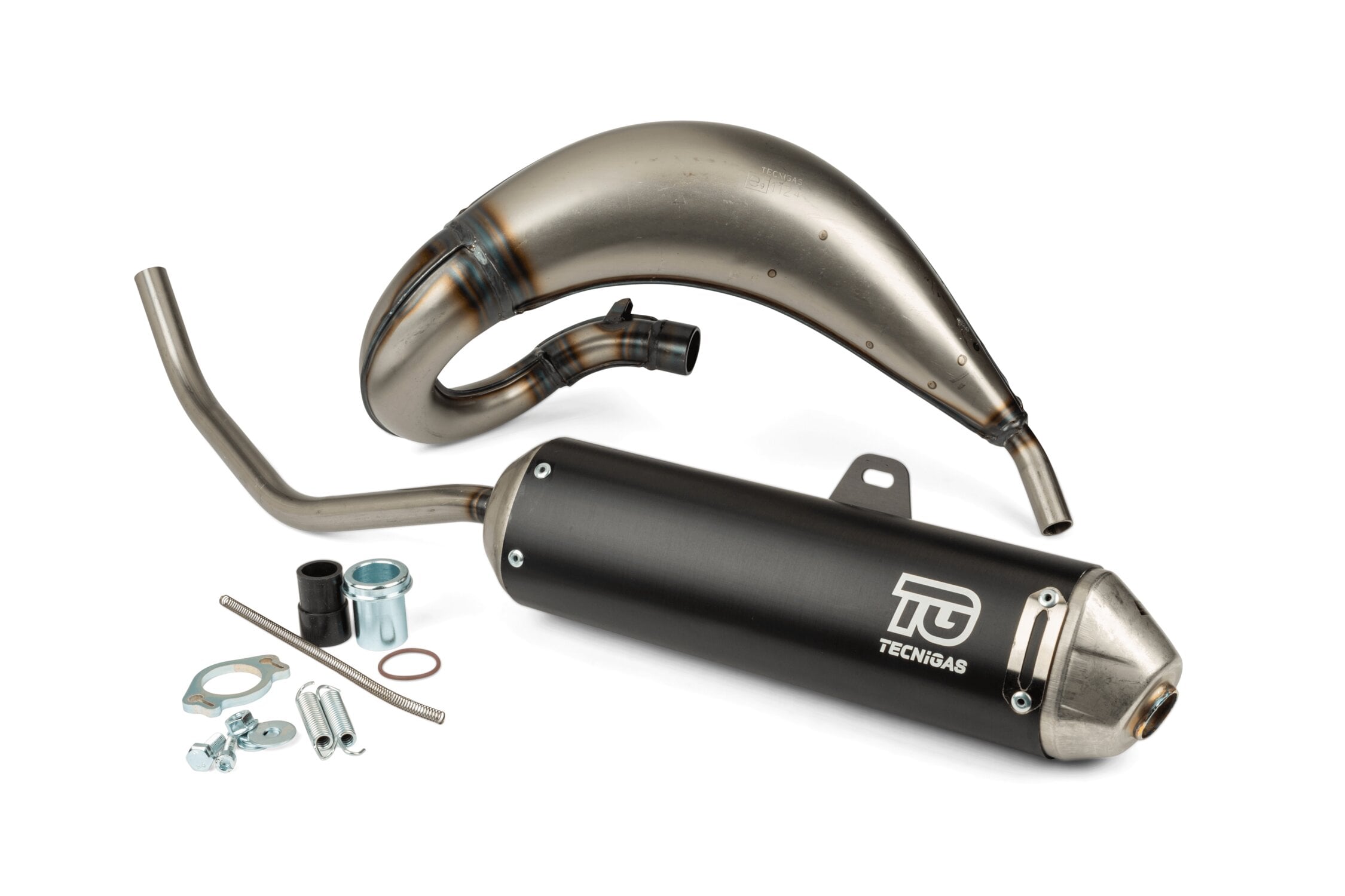 Image of Auspuff Derbi Senda Tecnigas E-NOX Evo Steel