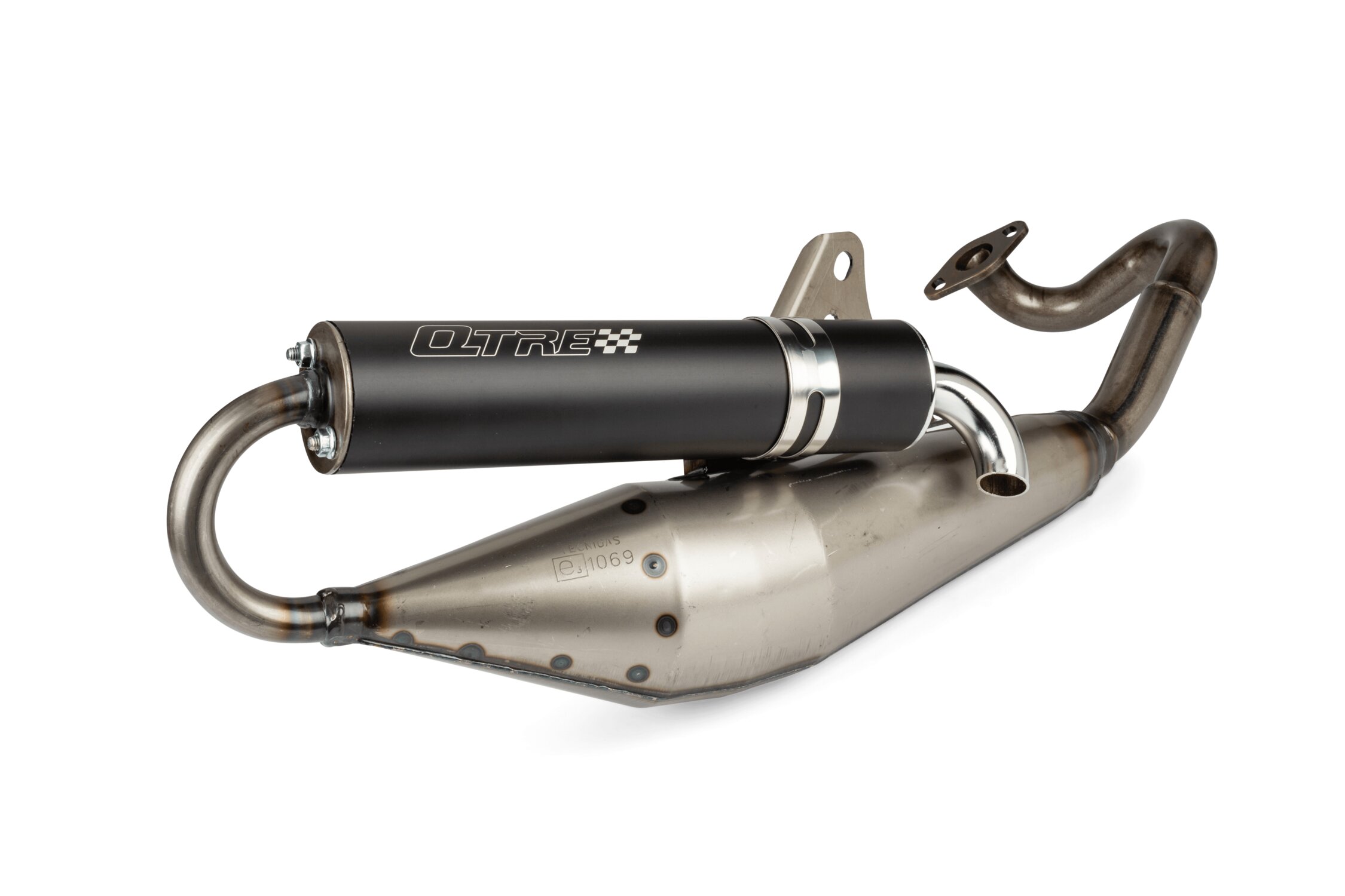 Image of Auspuff Tecnigas Q-TRE Peugeot liegend
