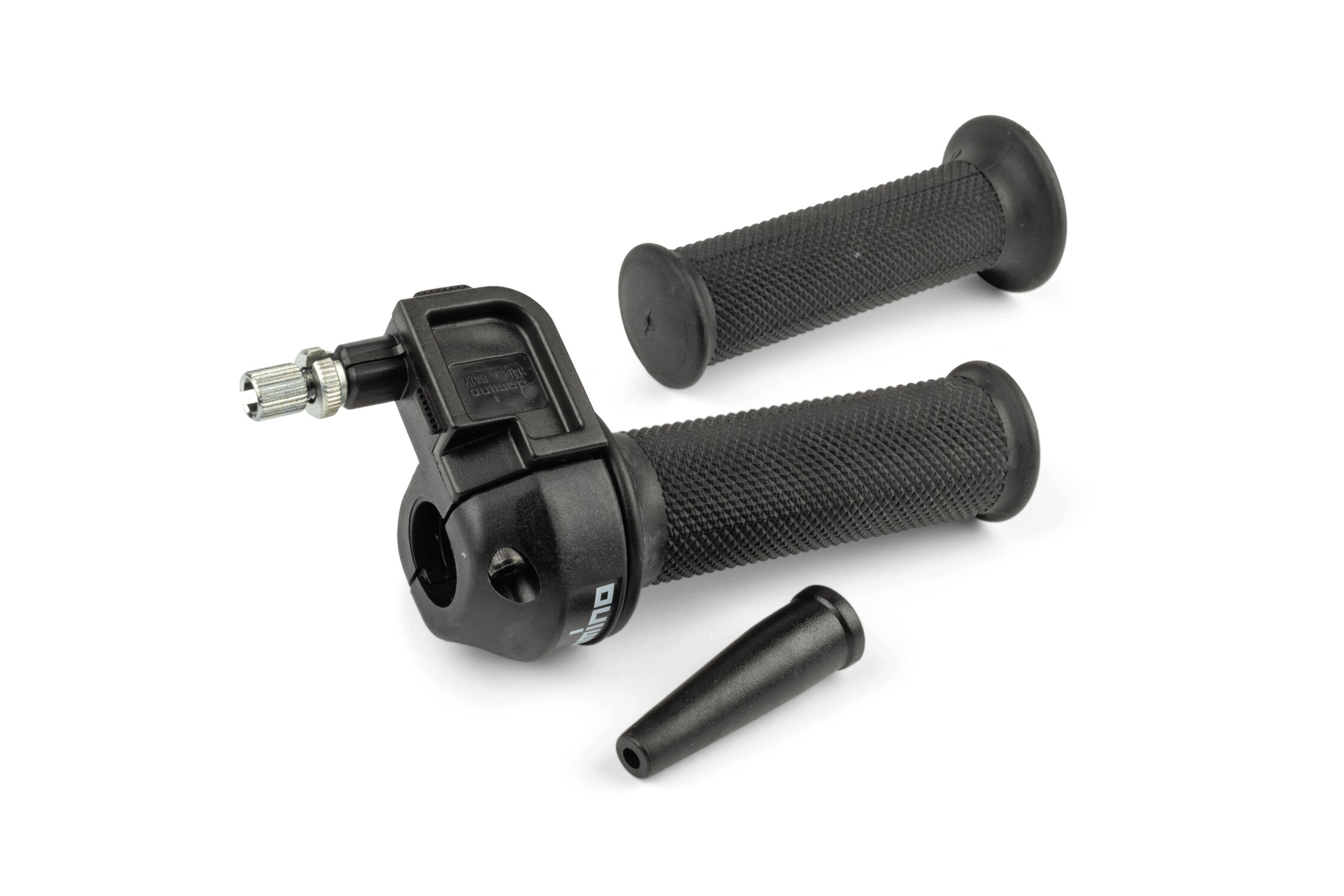 Image of Kurzhubgasgriff Domino 90° schwarz