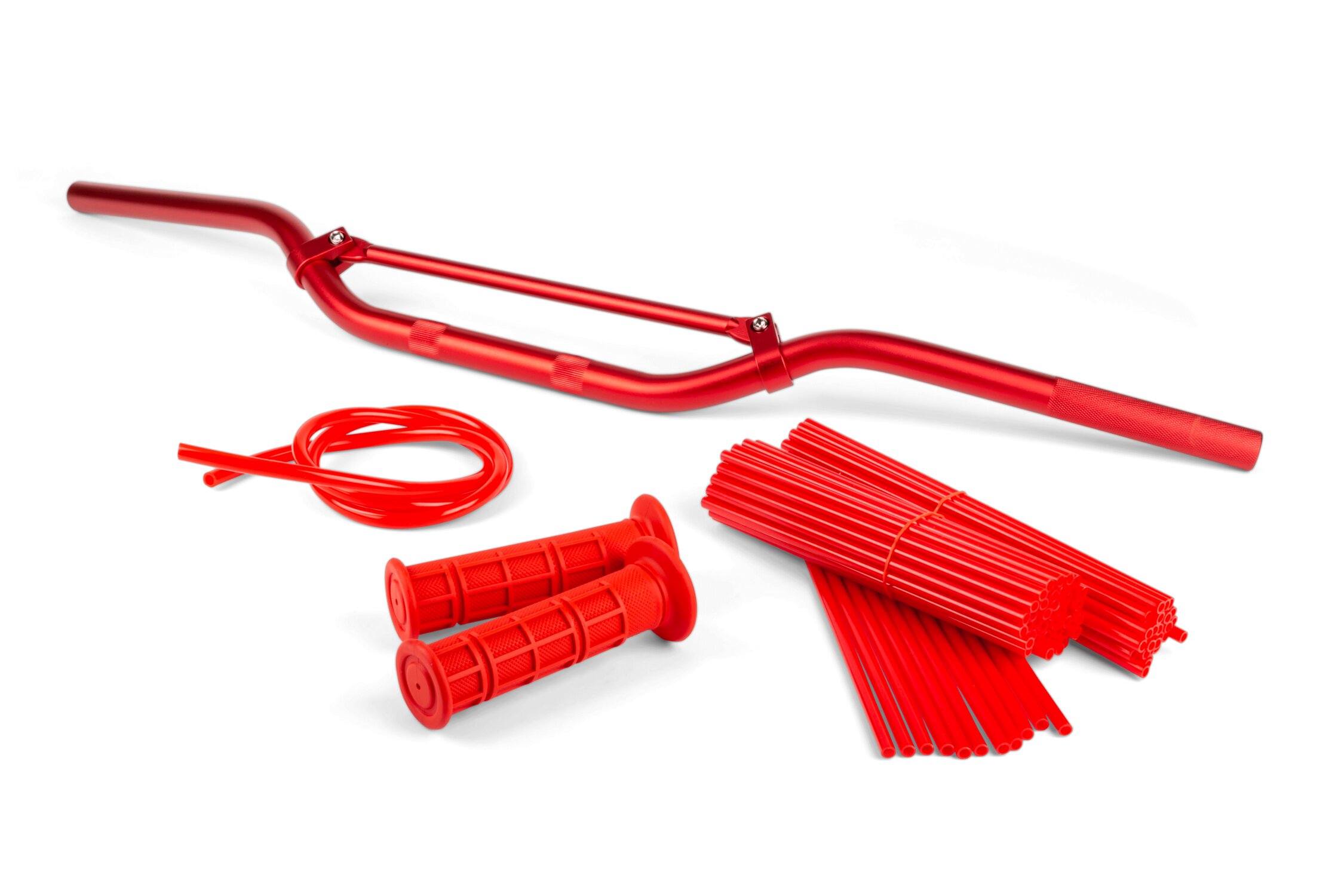 Tuning Kit Style rot mit Lenker 22mm