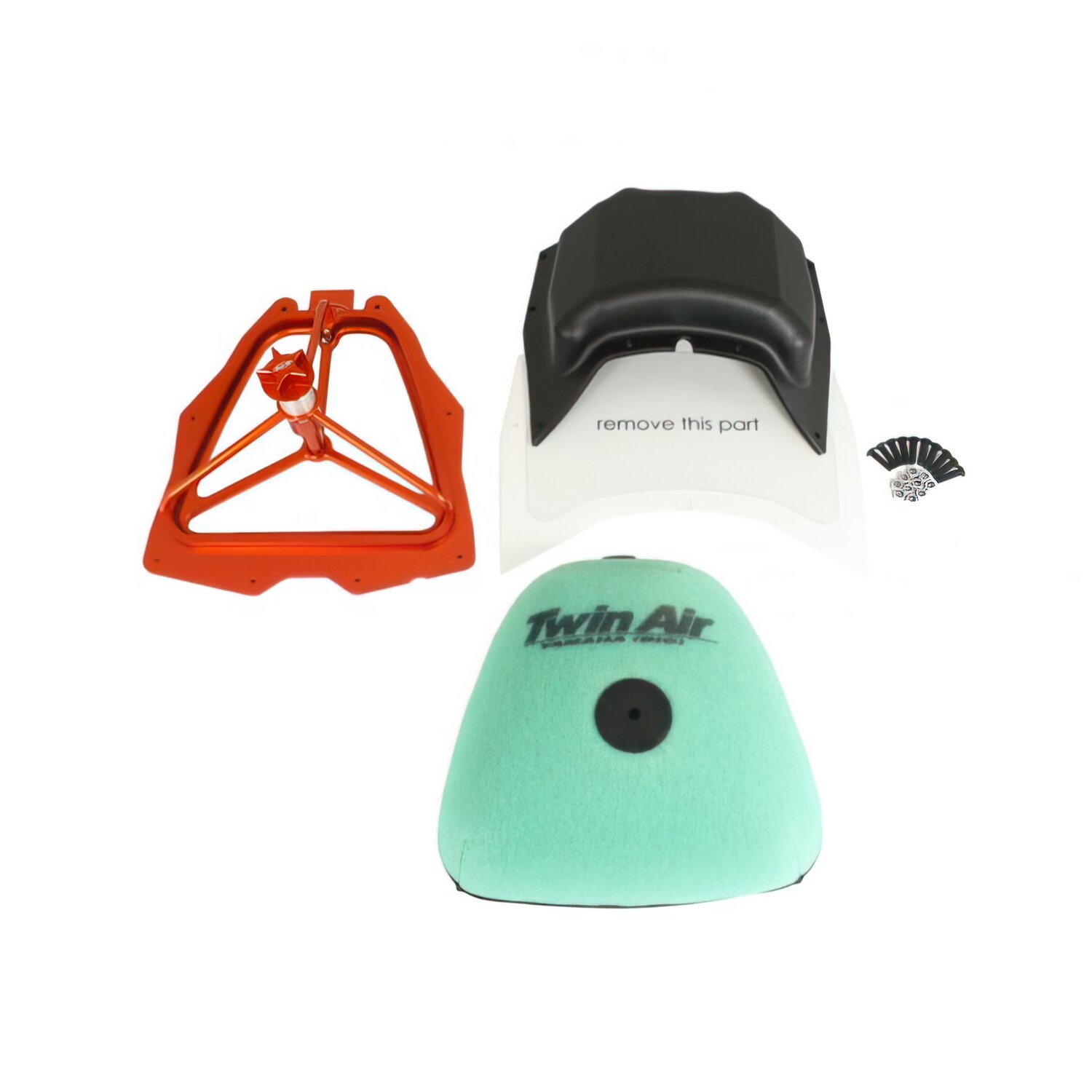 Image of Air Box Kit mit Luftfilter + Abdeckung Twin Air für 791810