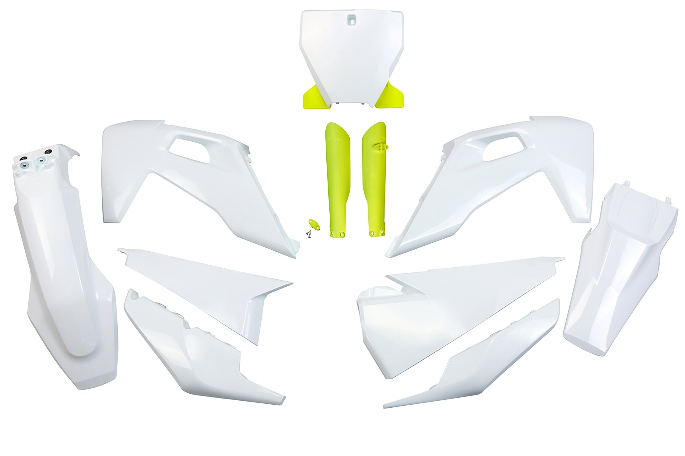 Image of Plastik Kit mit Gabelprotektoren Husqvarna TC 125 2019 UFO