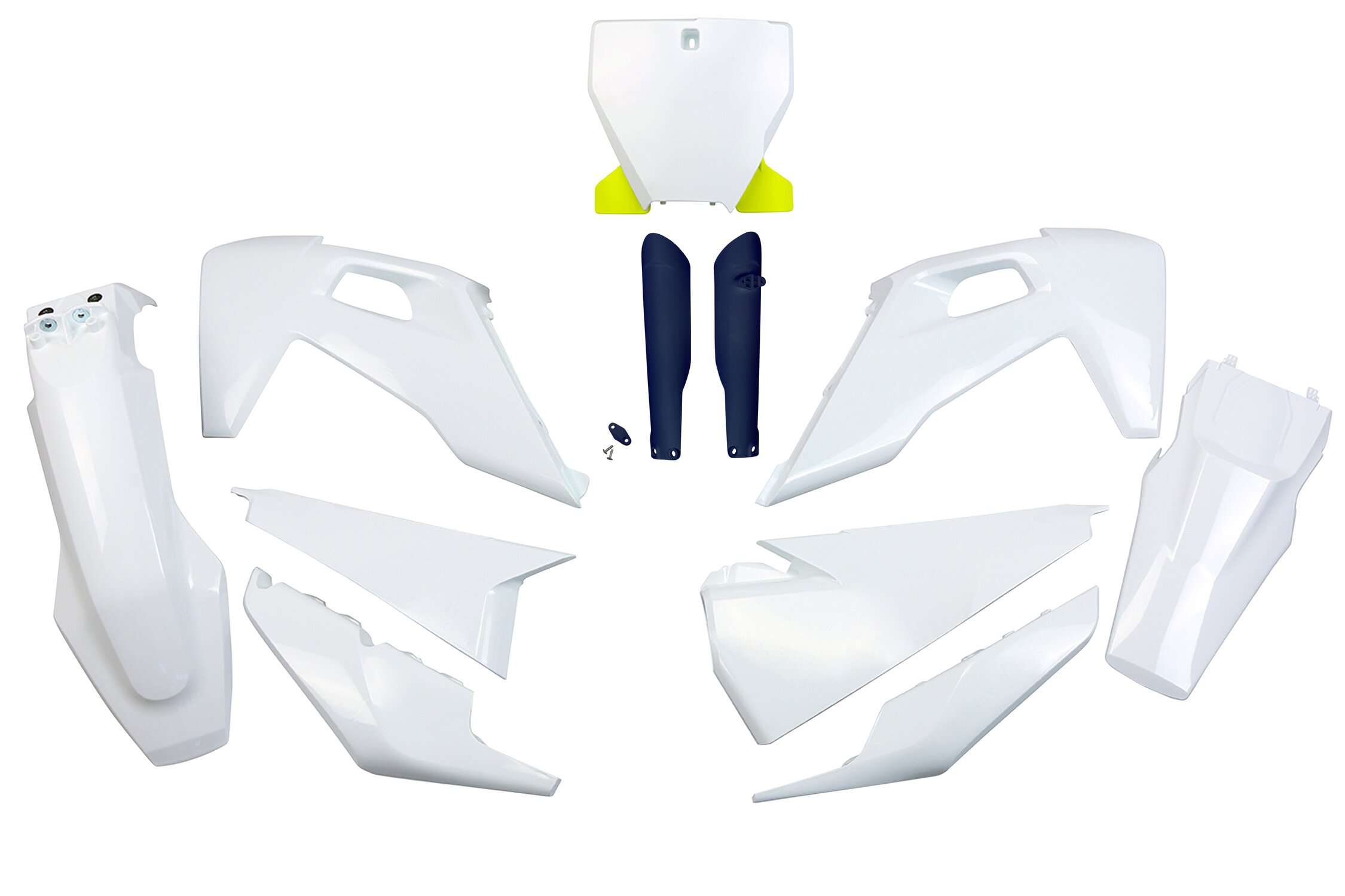 Image of Plastik Kit mit Gabelprotektoren Husqvarna TC 125 2022 UFO