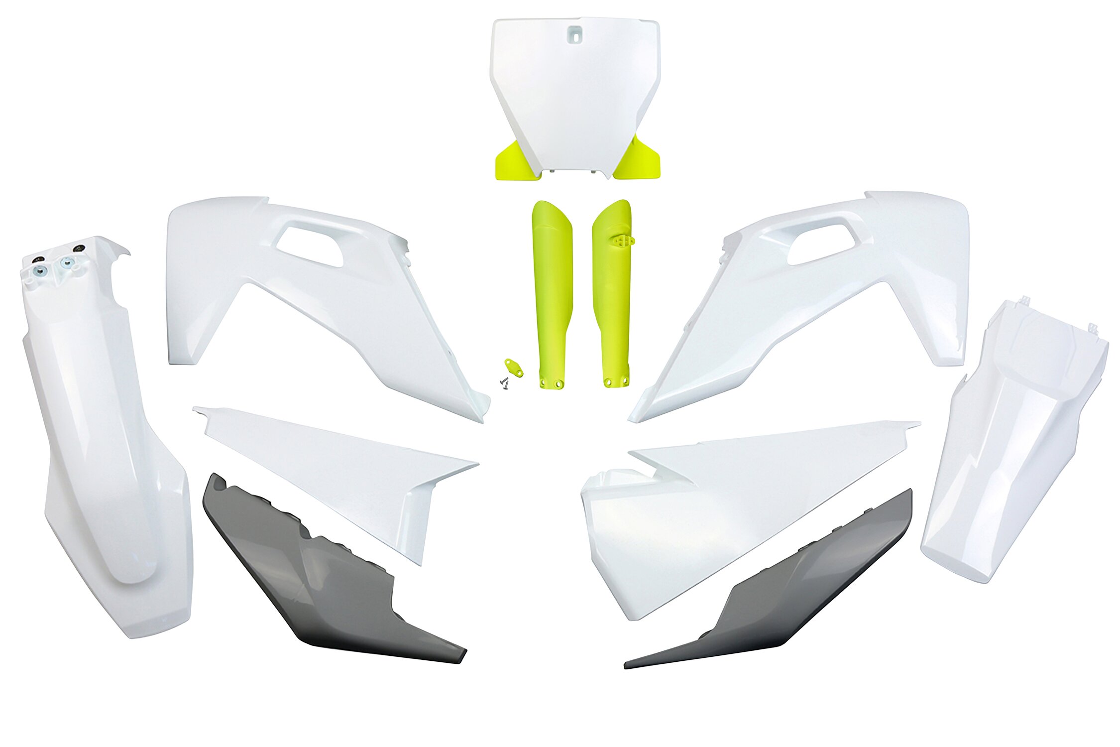 Image of Plastik Kit mit Gabelprotektoren Husqvarna TC 125 2020 UFO