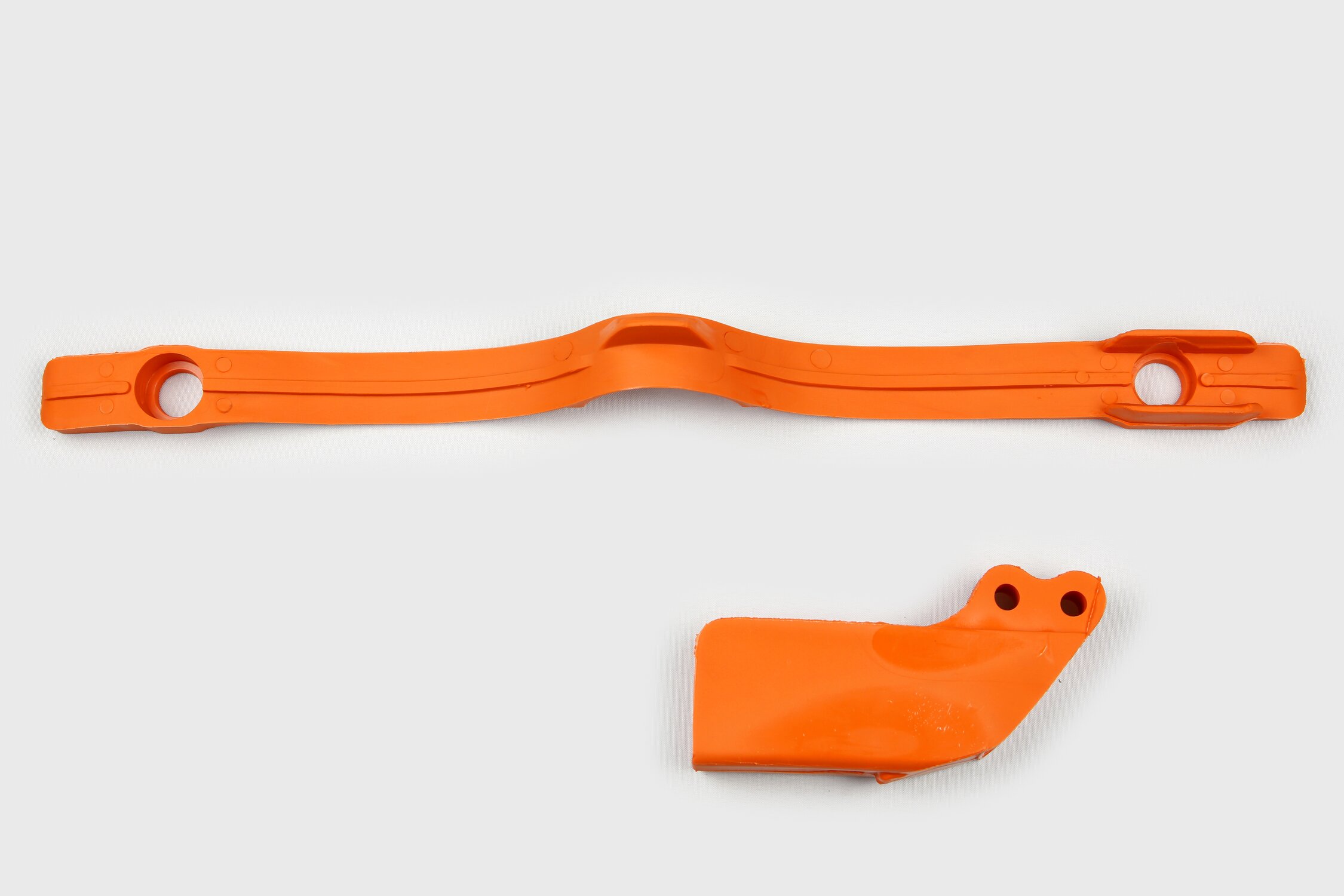 Image of Kettenführung + Schwingenschleifer KTM SX / EXC 1997-2006 orange UFO