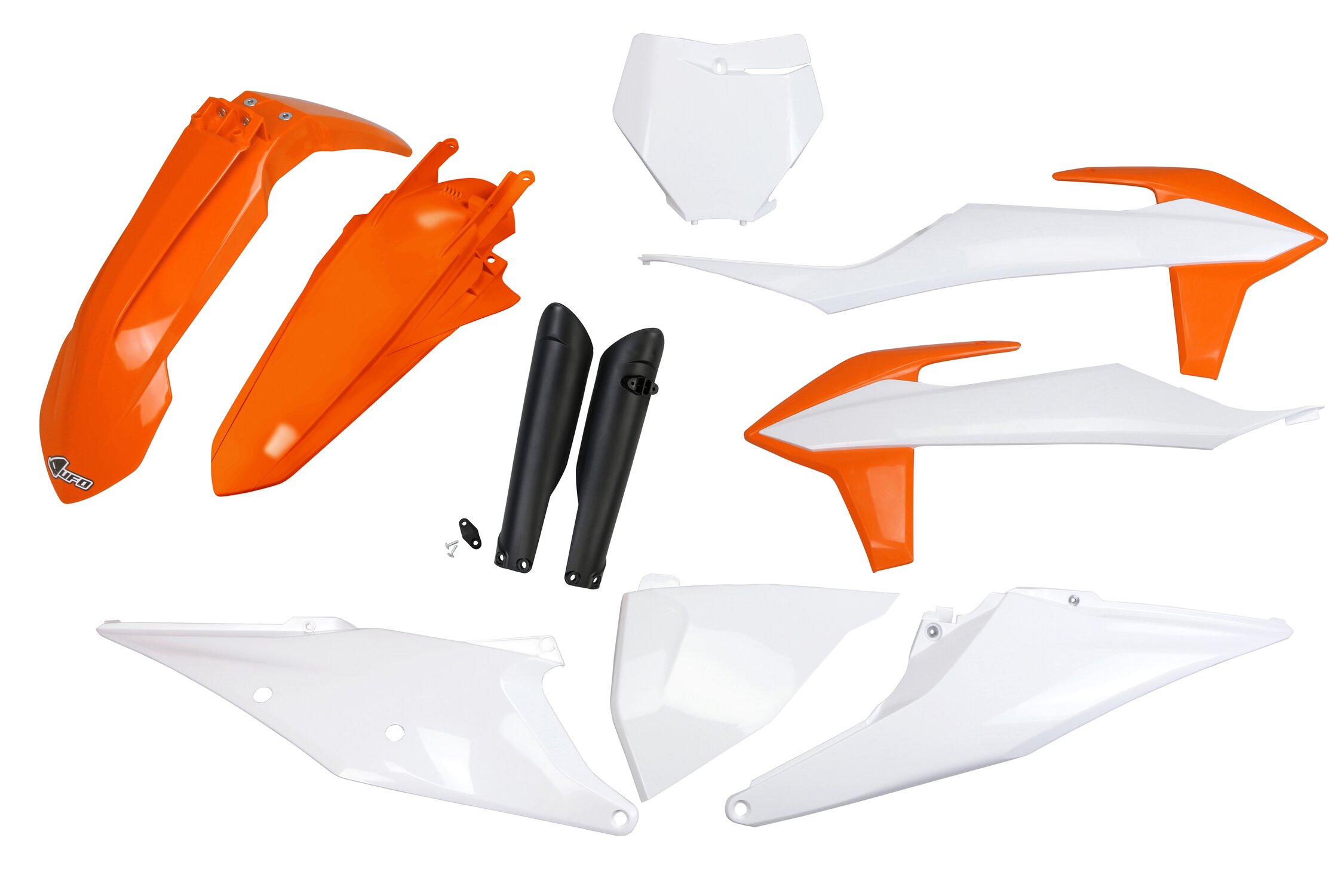 Image of Plastik Kit mit Gabelprotektoren KTM SX 125 2021 UFO
