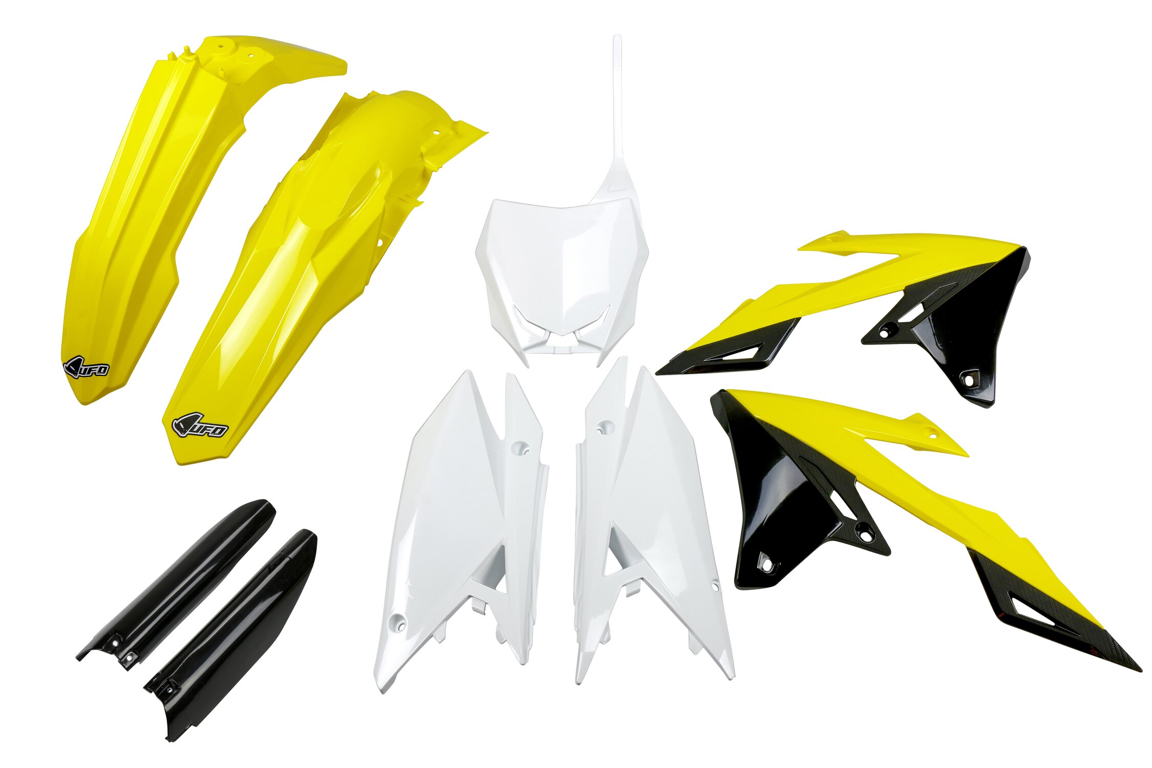 Image of Plastik Kit mit Gabelprotektoren RM-Z 250 ab 2019 UFO