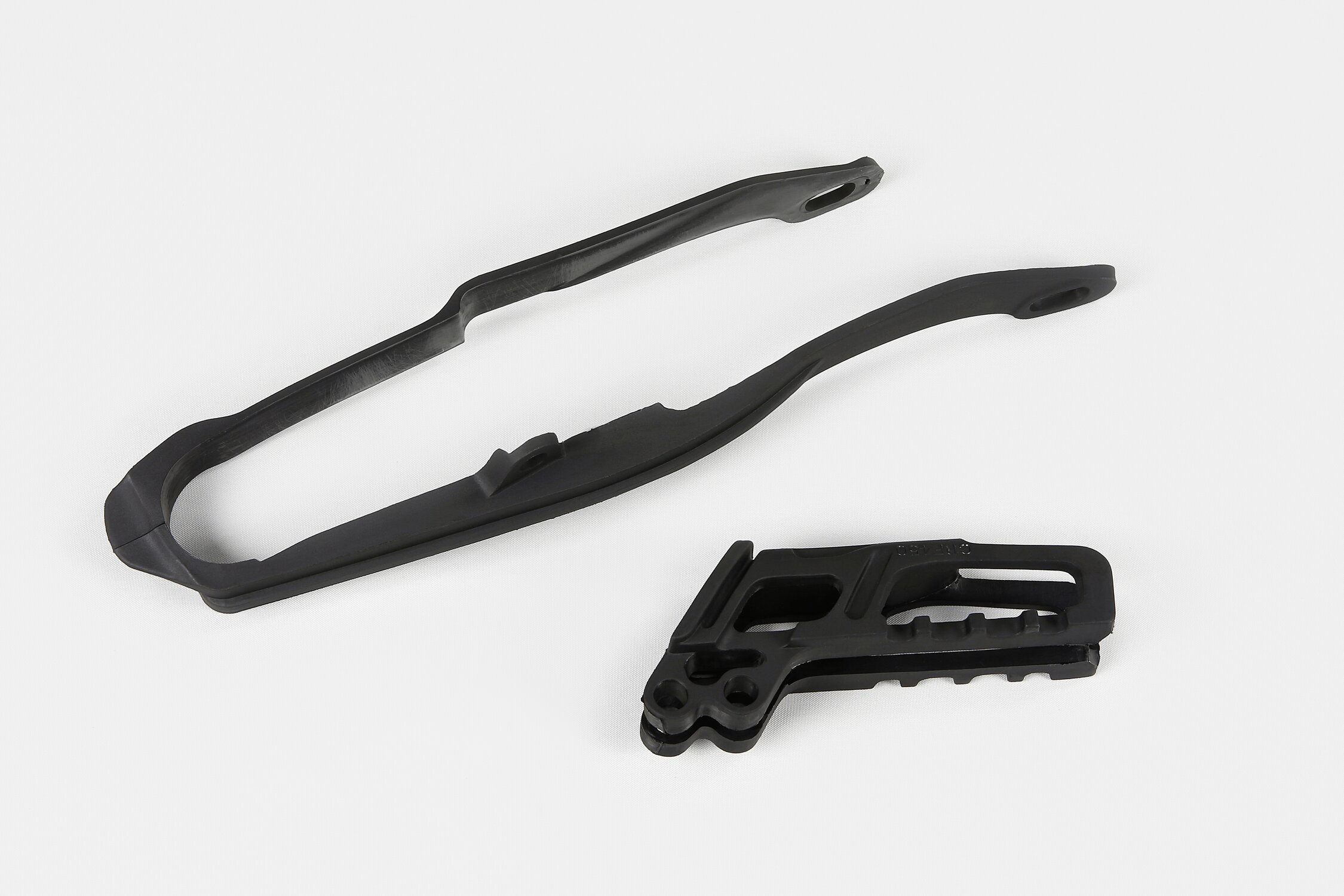 Image of Kettenführung + Schwingenschleifer Honda CR 125 / 250 2005-2006 schwarz