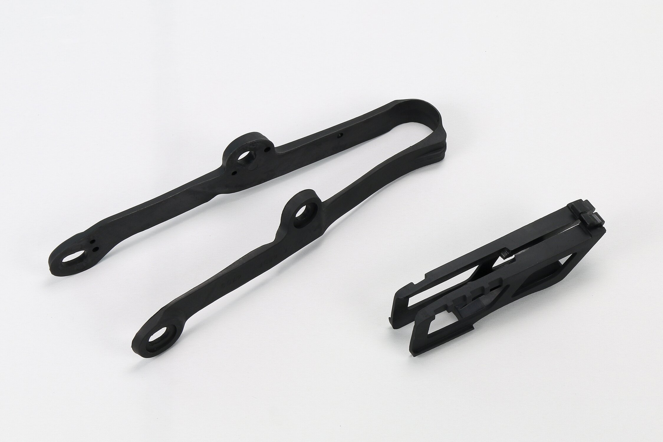 Image of Kettenführung + Schwingenschleifer Kawasaki KXF 250 / 450 2009-2016 schwarz