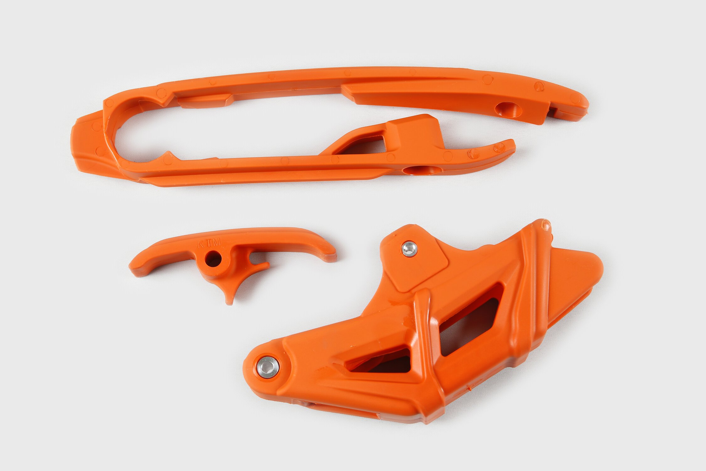 Image of Kettenführung + Schwingenschleifer KTM SX / SXF 2016-2022 orange UFO