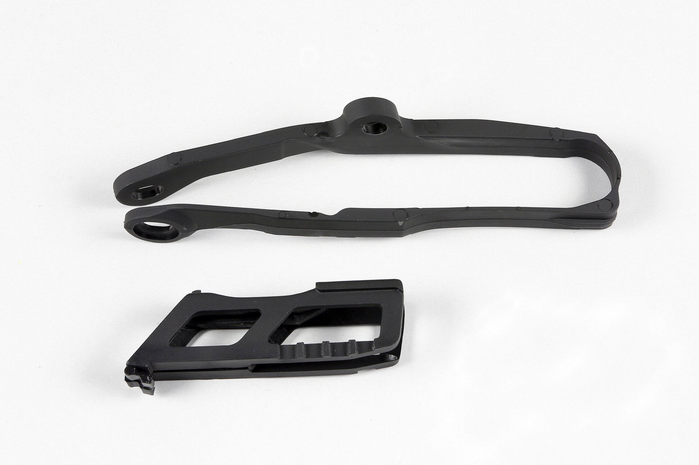 Image of Kettenführung + Schwingenschleifer Kawasaki KXF 250 / 450 2017-2020 schwarz