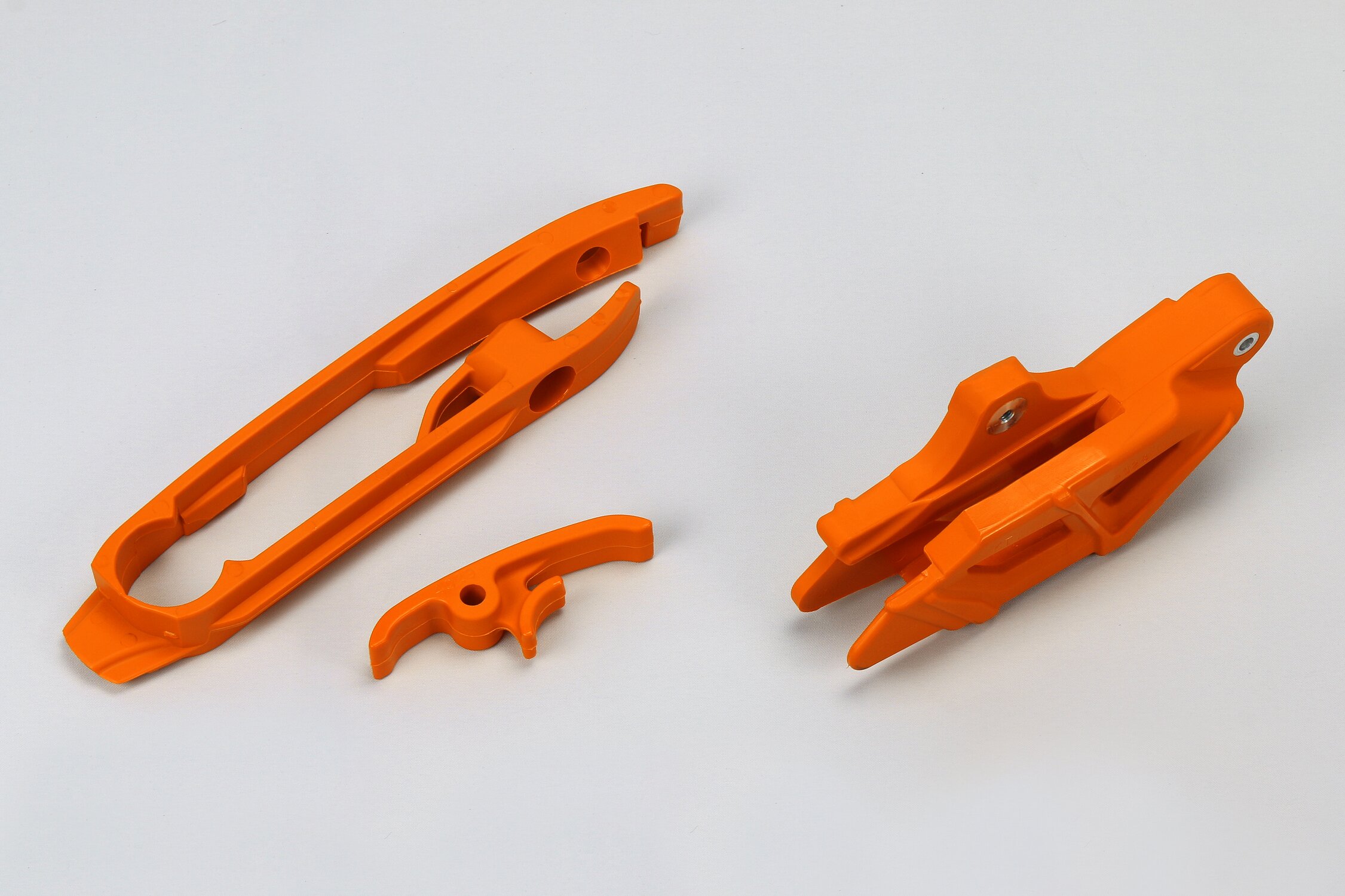 Image of Kettenführung + Schwingenschleifer KTM SX / SXF 2011-2015 orange UFO