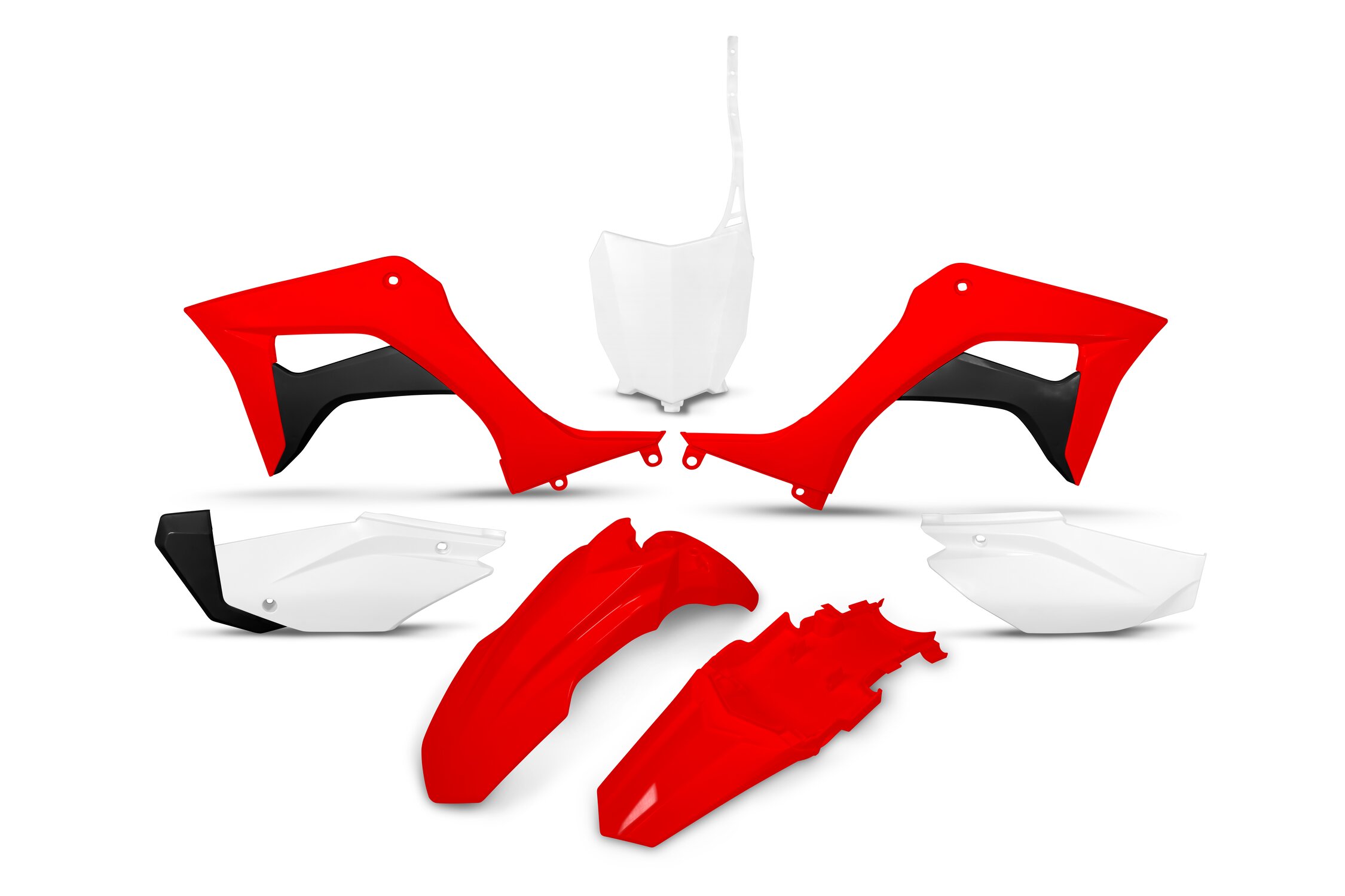 Image of Plastik Kit Honda CRF 110 ab 2019 UFO rot / weiss