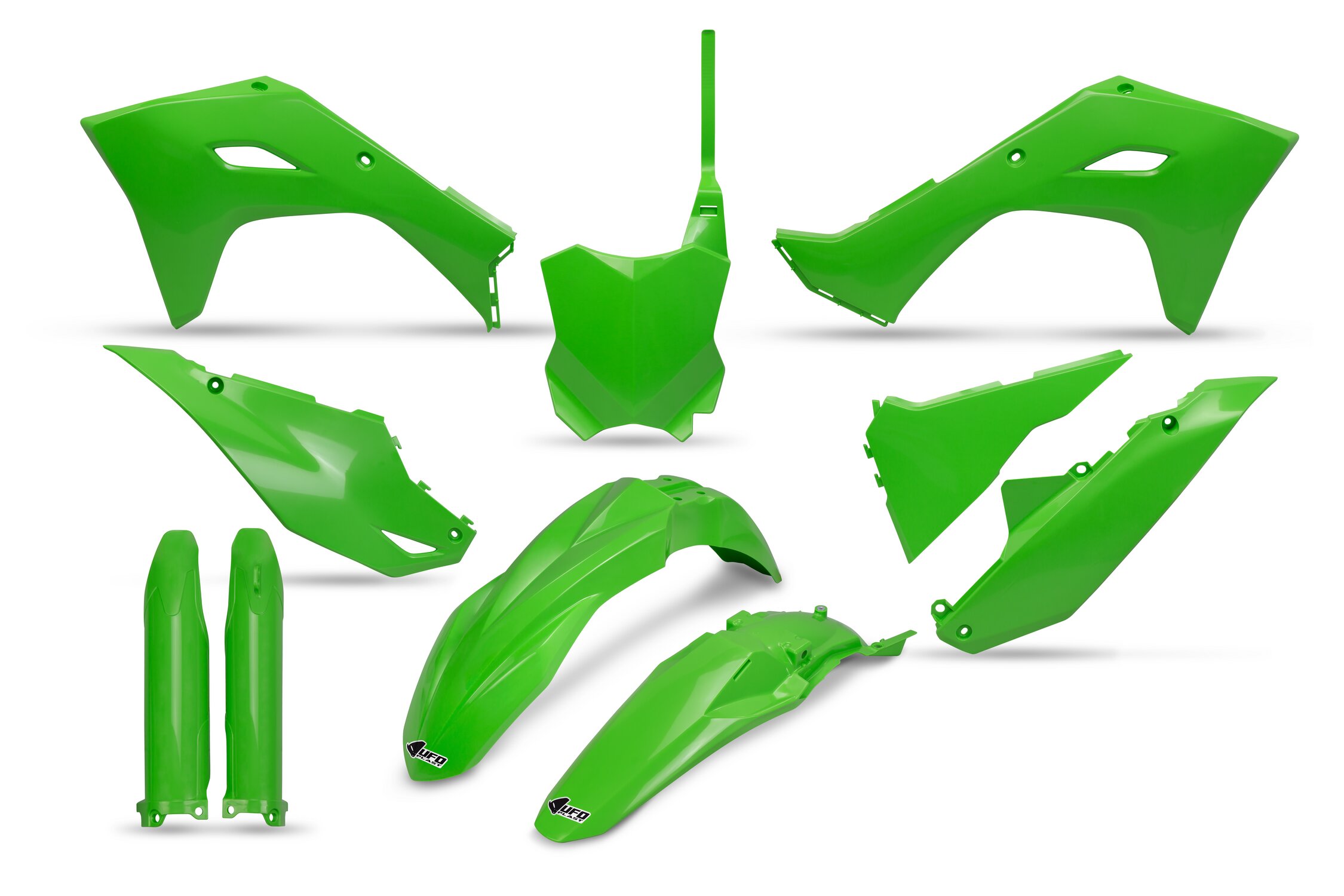 Image of Plastik Kit mit Gabelprotektoren UFO KXF 250 2025