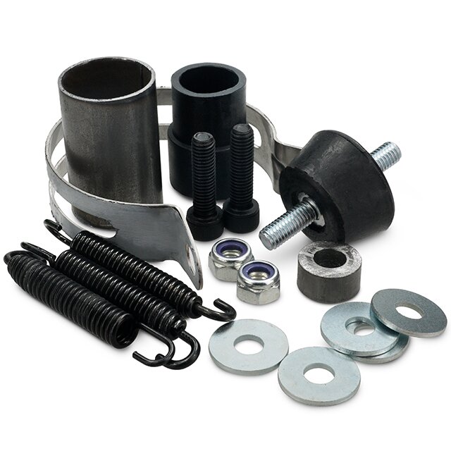 Image of Ersatzteil Kit Auspuff Voca Cross Carbon 80 - 90 Rieju MRT