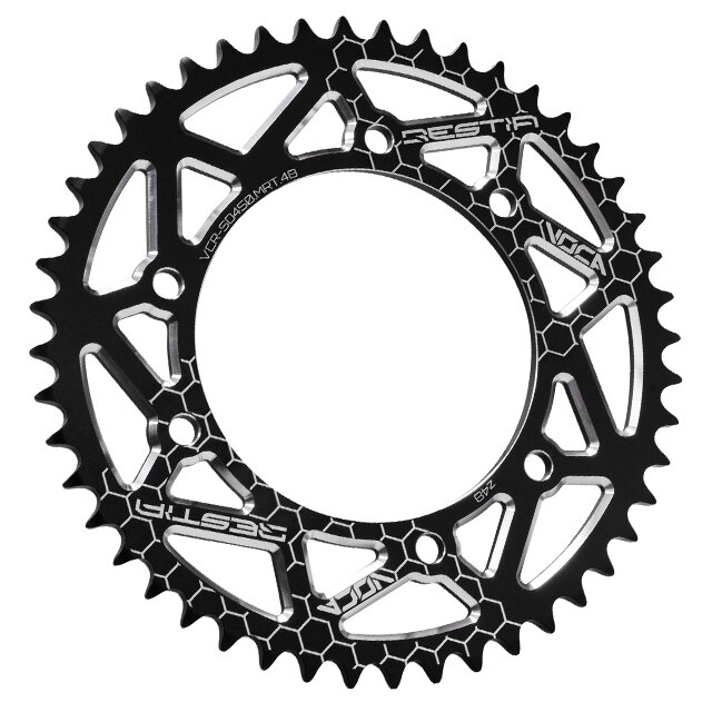 Image of Kettenrad Rieju MRT 48 Zähne - 420 Voca Alu schwarz