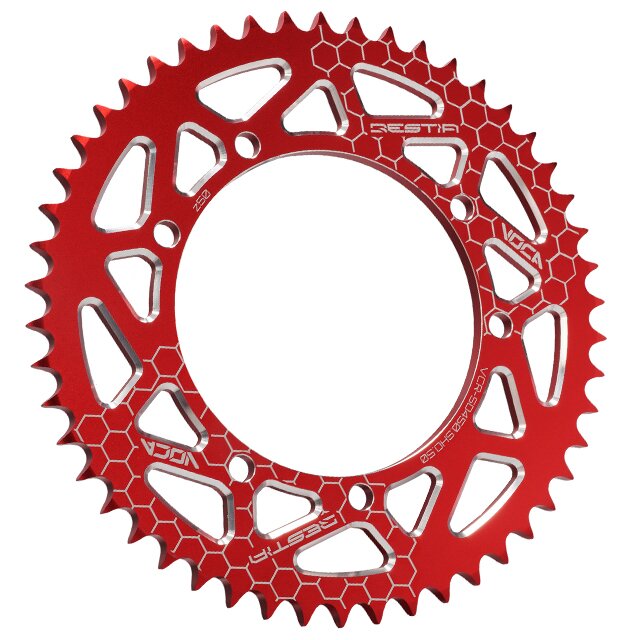 Image of Kettenrad Sherco SM-R 50cc 50 Zähne - 428 Alu rot