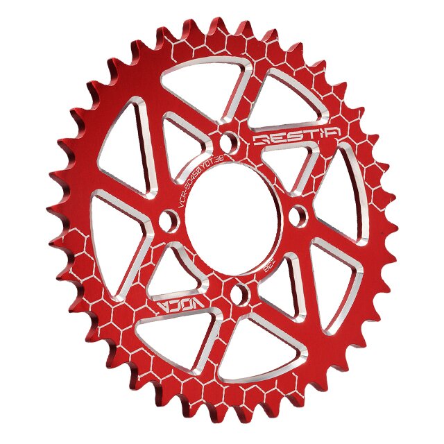 Image of Kettenrad Yamaha DT 50 LC Portugal Z38 - 420 Alu rot