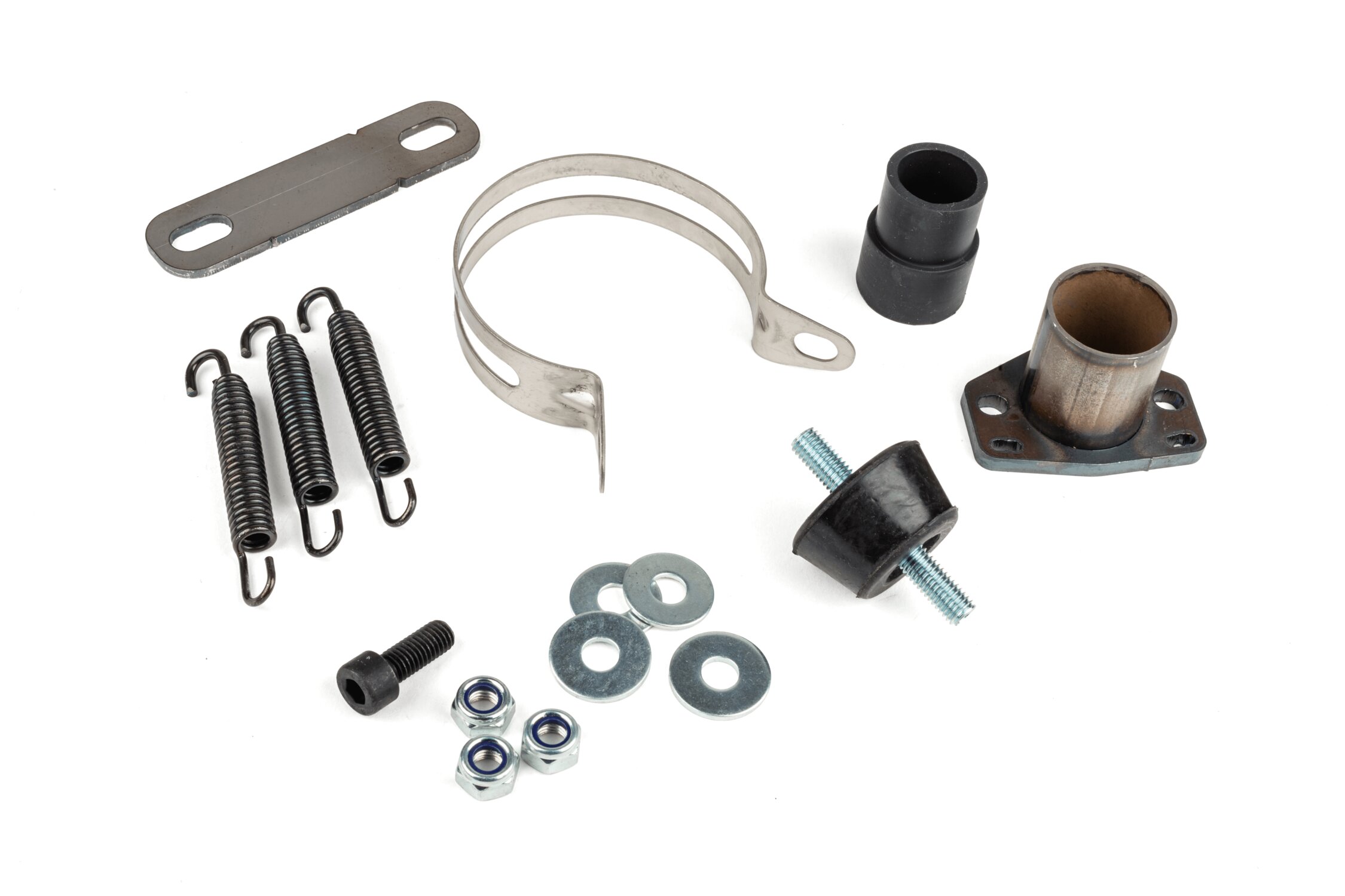 Image of Ersatzteil Kit Auspuff Voca Cross Carbon 80 - 90 Derbi DRD Pro