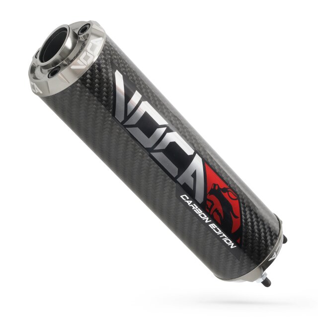 Image of Endschalldämpfer Voca Bestia carbon / silber