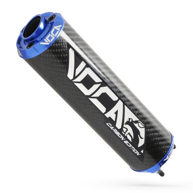 Image of Endschalldämpfer Voca Bestia carbon / blau