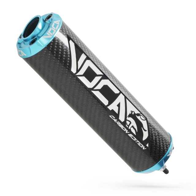 Image of Endschalldämpfer Voca Bestia carbon / türkis