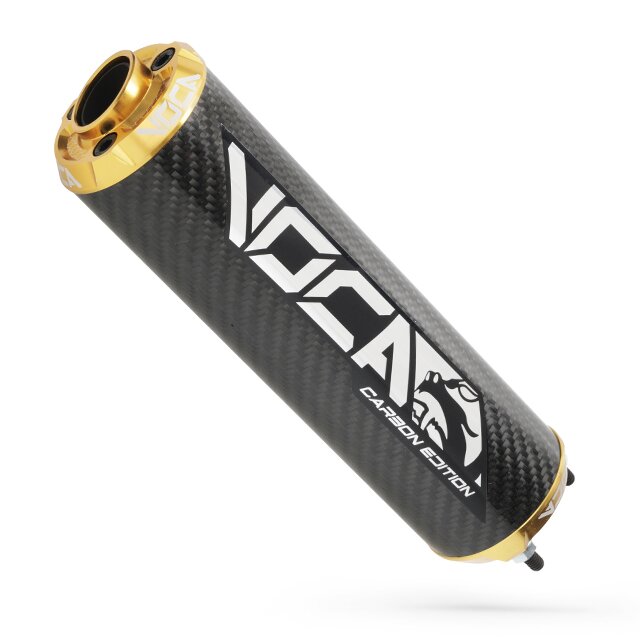 Image of Endschalldämpfer Voca Bestia carbon / gold