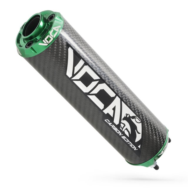 Image of Endschalldämpfer Voca Bestia carbon / grün
