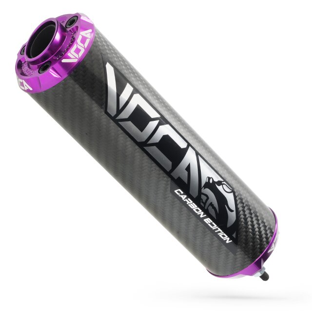 Image of Endschalldämpfer Voca Bestia carbon / lila