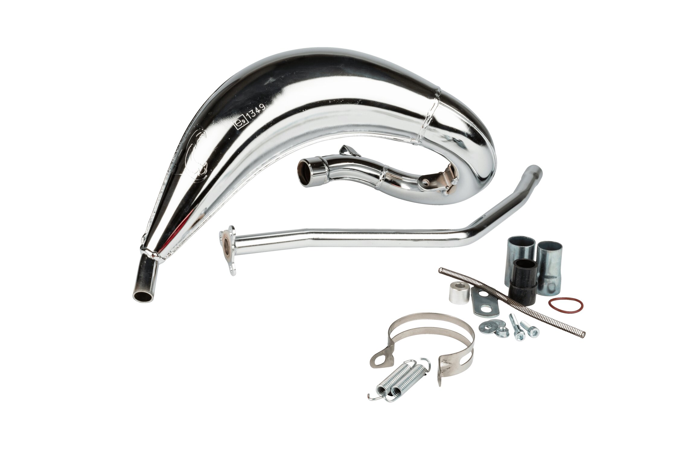 Image of Auspuff Voca Cross Chromed 50/70cc Rieju MRT