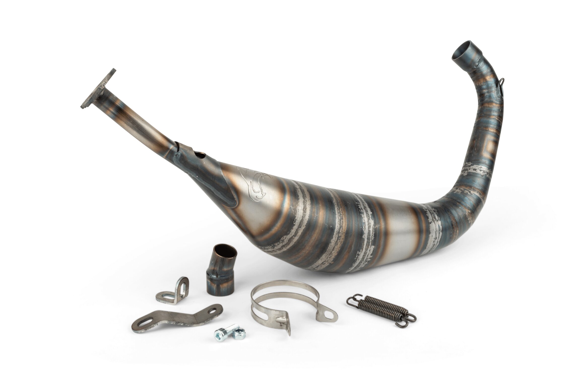 Image of Auspuff Voca Racing Carbon 70/80cc HM CRE Derapage